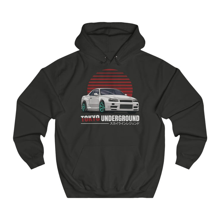 Skyline "Tokyo Underground" Hoodie - JDMapproved.com