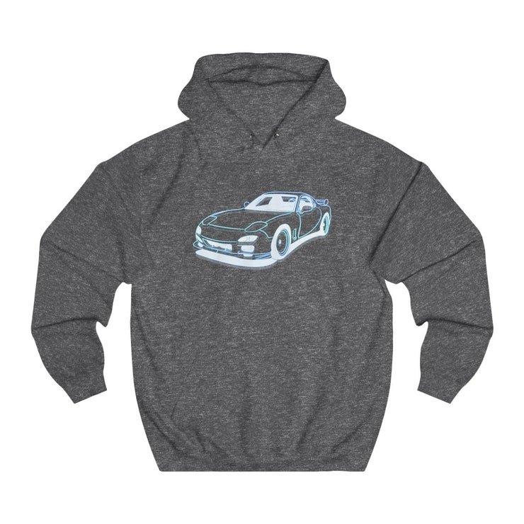 Mazda RX-7 "Neon" Hoodie - JDMapproved.com